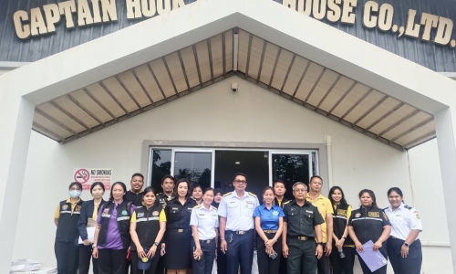 วันที่ 27 พฤศจิกายน 2566 ตรวจสอบห้องเย็นหรือสถานที่เก็บเนื้อและซากสัตว์จังหวัดภูเก็ต 